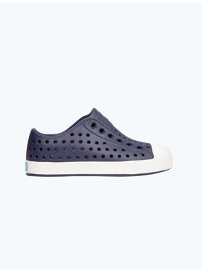 Native Jefferson Slip-On Kids Shoe - Navy/White